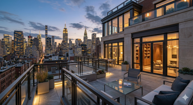 Townhouse Penthouse on Perry Way
