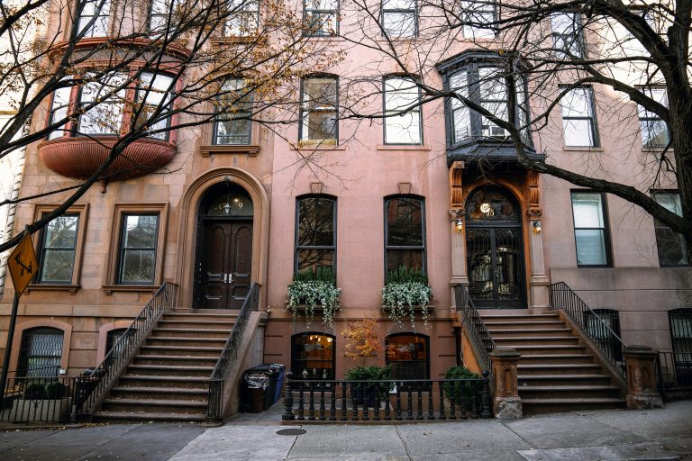 Restored Brownstone on Prospect Way